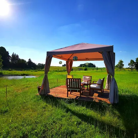 Mazurski Ogrod - Dom Z Ogrodem, Kominkiem I Wiata Biesiadna *