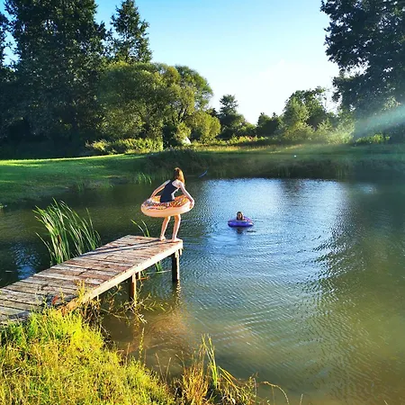 Mazurski Ogrod - Dom Z Ogrodem, Kominkiem I Wiata Biesiadna Ferienhaus